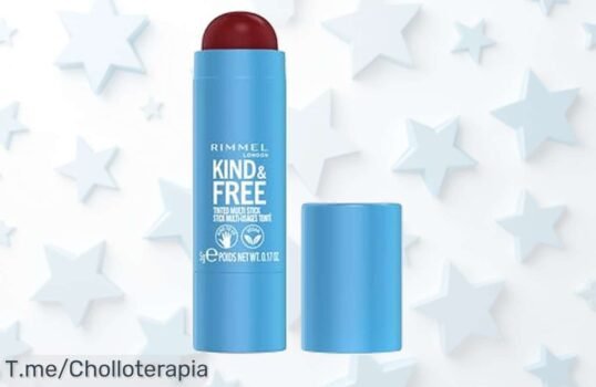 Descubre el super chollo de Rimmel: MultiStick Berry Sweet, ¡hidratación y color en un solo paso! No te quedes sin este ofertón exclusivo, compra ahora antes que se agote