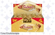 Descubre el súper chollo de Suchard Mini Tabletas: turrón irresistible en porciones perfectas para compartir No te quedes sin tu oferta limitada, ¡compra ya!