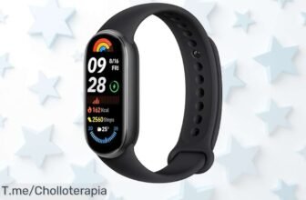 Descubre el super chollo de Xiaomi Smart Band 9 con pantalla AMOLED y batería de hasta 21 días, aprovecha este ofertón único y cuida tu salud ¡compra ya antes que se acabe!