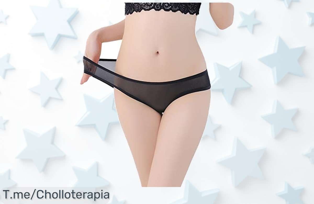 Descubre el super chollo de bragas finas y sexy sin costuras, siente la comodidad divina y aprovecha este ofertón único antes que se acabe. ¡Compra ya!