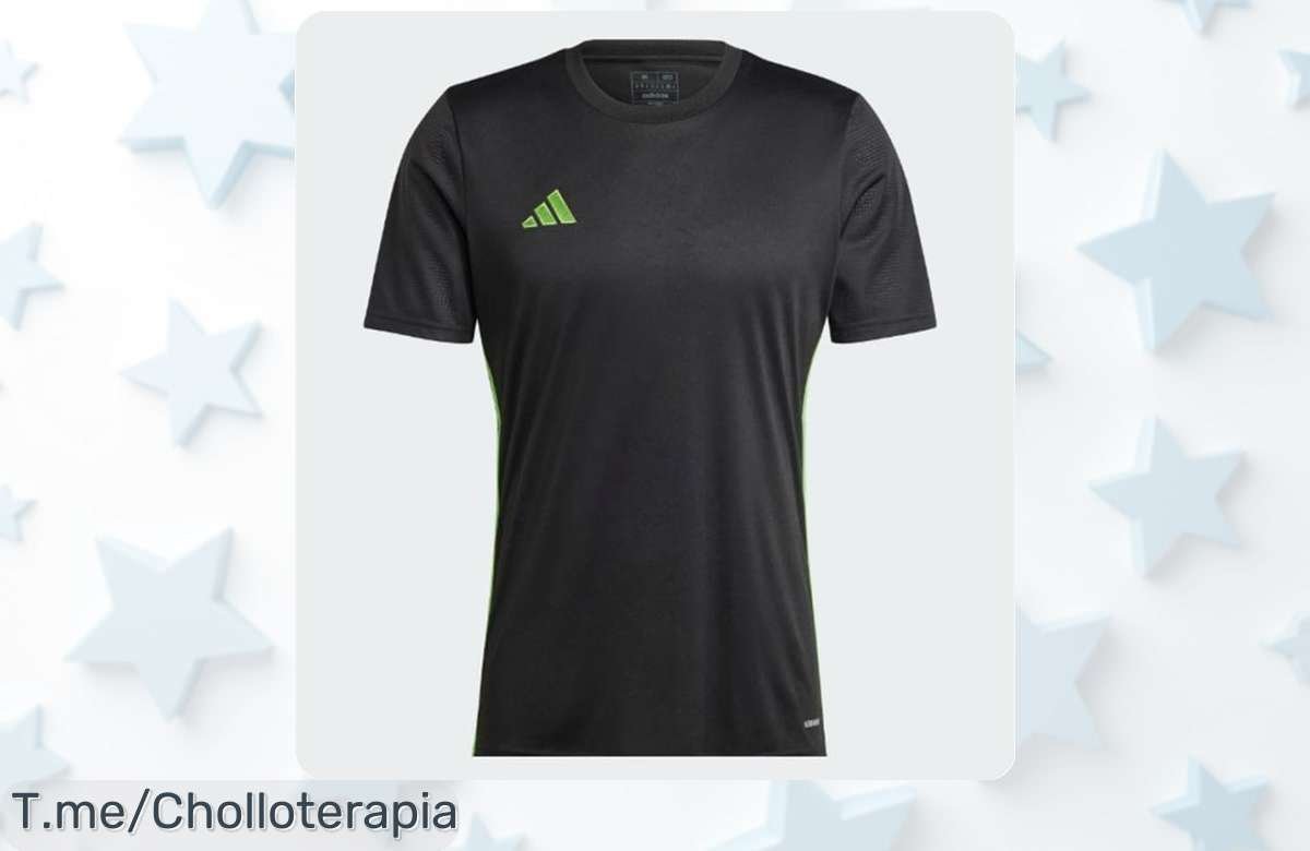 Descubre el super chollo de la Camiseta Adidas Manga Corta 3 Bandas: comodidad y transpirabilidad para tus deportes. ¡Aprovecha este ofertón limitado y compra ahora!