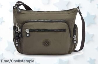 Descubre el super chollo de la Kipling Gabbie S Bandolera Pequeña en Green Moss y luce con estilo ¡No esperes más, compra ahora antes que se agoten!