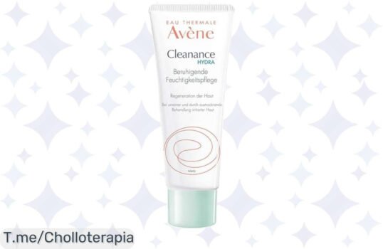 Descubre el super chollo de la crema Avène Cleanance Hydra, cuida tu piel sensible con amor y lucirás radiante ¡Aprovecha este ofertón y actúa ya antes que se acabe!
