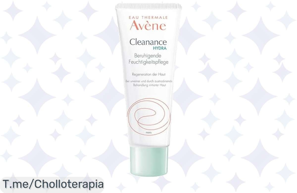 Descubre el super chollo de la crema Avène Cleanance Hydra, cuida tu piel sensible con amor y lucirás radiante. ¡Aprovecha este ofertón y actúa ya antes que se acabe!