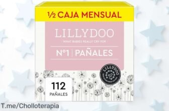 Descubre el super chollo de pañales hipoalergénicos LILLYDOO: ajuste perfecto y tecnología absorbente para que tu bebé esté feliz ¡Aprovecha este ofertón antes de que se agoten!