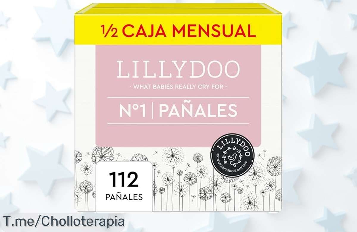 Descubre el super chollo de pañales hipoalergénicos LILLYDOO: ajuste perfecto y tecnología absorbente para que tu bebé esté feliz. ¡Aprovecha este ofertón antes de que se agoten!