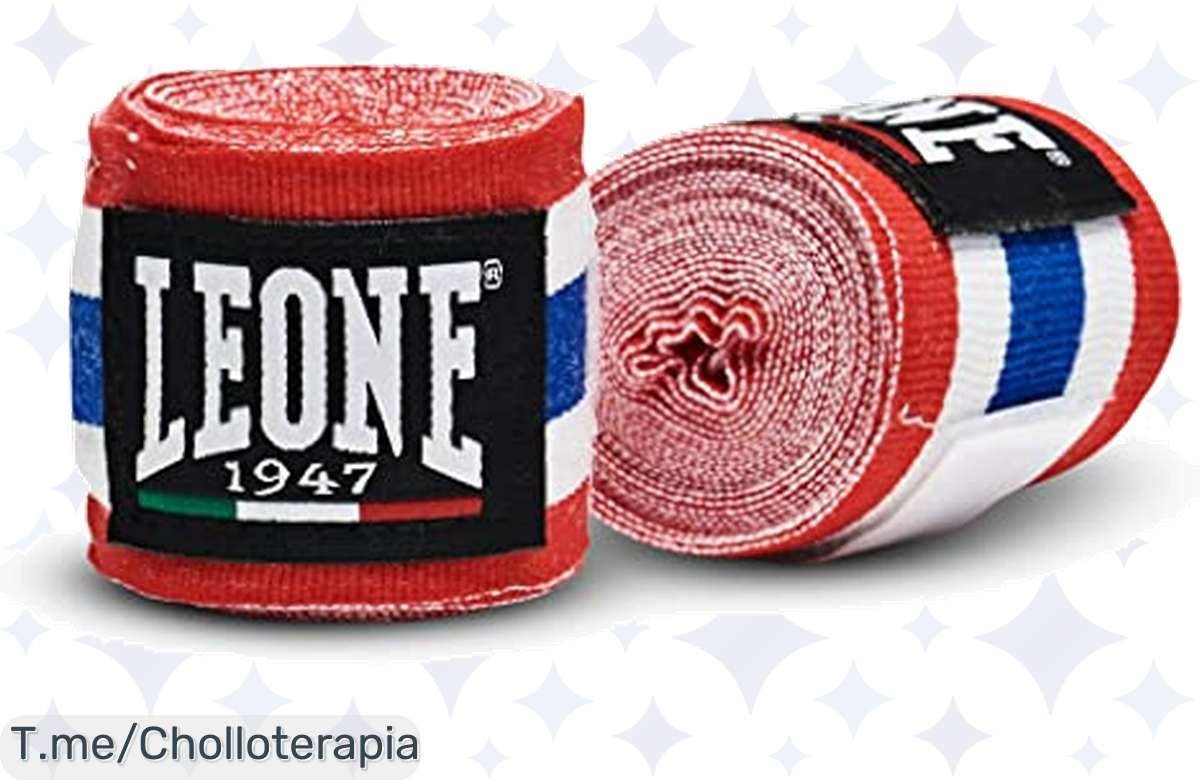 Descubre el super chollo de vendajes Leone 1947, más frescos que nunca y cómodos para entrenar sin preocupaciones. ¡Compra ahora antes de que se agoten!