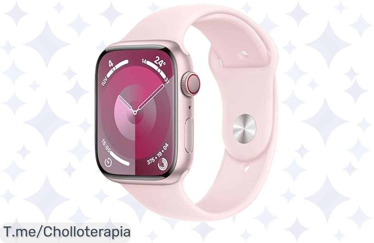Descubre el super chollo del Apple Watch Series 9, tu entrenador personal resistente al agua para estar siempre conectado. ¡Compra ya antes de que se agote esta oferta limitada!