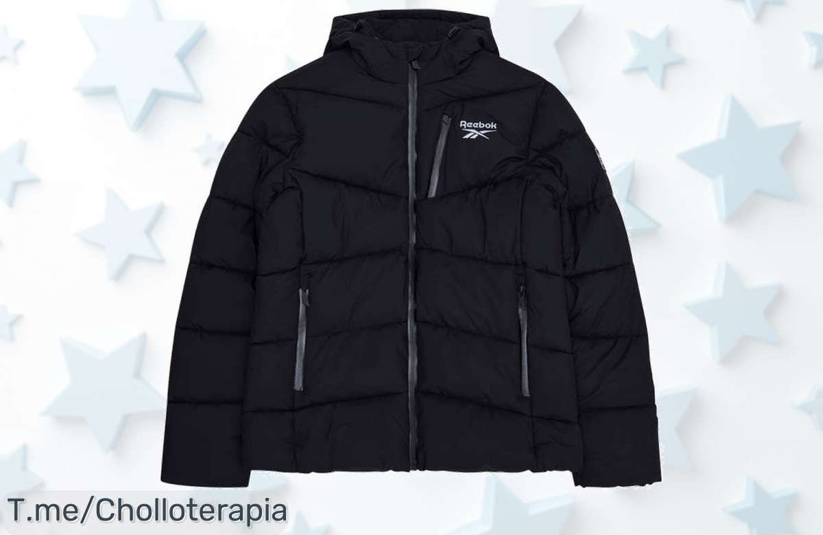Descubre el super chollo del Chaquetón Reebok Stretch Puffer en Negro, abrígate con estilo y comodidad a un precio loco. ¡Compra ya antes de que se agote esta oferta única!