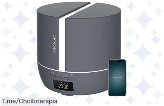 Descubre el super chollo del Difusor de Aromas Cecotec: controla todo desde tu móvil, relájate con música y crea ambientes únicos ¡Oferta brutal, no te lo pierdas!