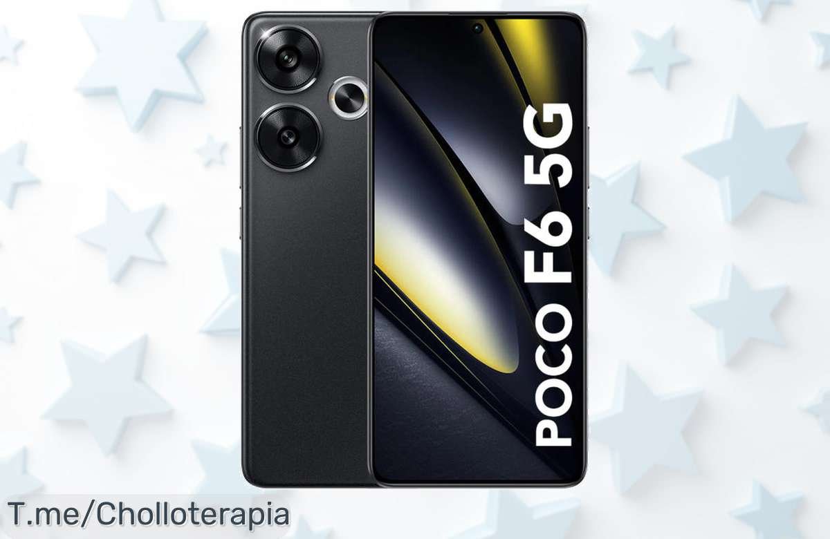 Descubre el super chollo del Xiaomi POCO F6 5G con potente Snapdragon y pantalla AMOLED ¡Tus fotos brillarán como nunca! Oferta limitada, compra ahora antes de que se agote.