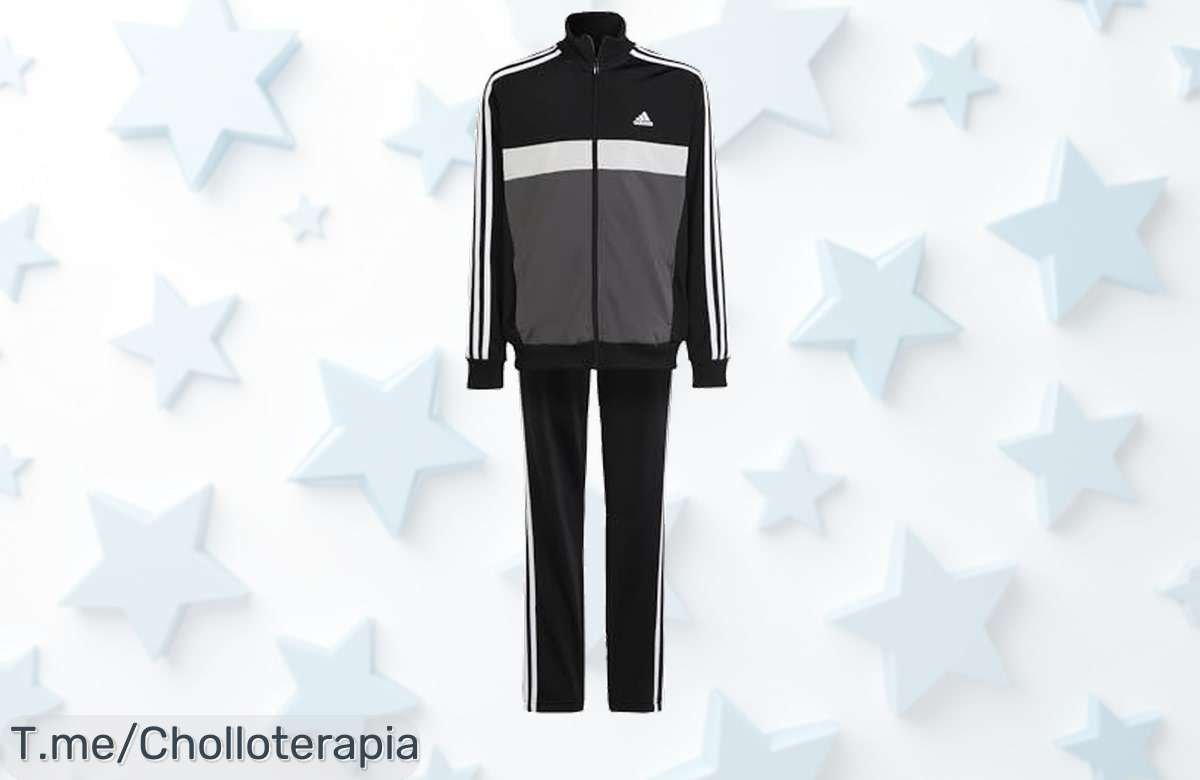 Descubre el super chollo del adidas Chándal U 3S TIBERIO TS: comodidad y estilo multicolor para entrenar. ¡No esperes más, aprovecha este ofertón antes de que se agote!
