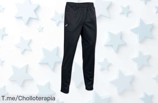 Descubre el super chollo del pantalón deportivo Joma Combi, con cremalleras y cintura elástica ¡Siente comodidad y estilo! Oferta limitada, compra ya antes que se agote