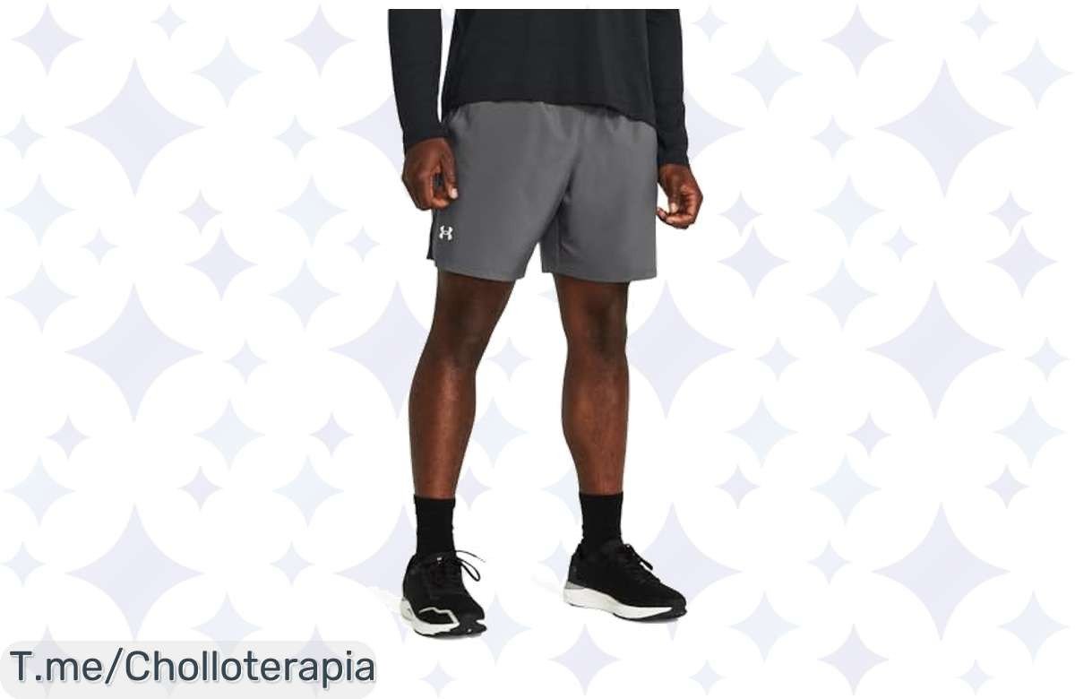 Descubre el super chollo en pantalones cortos Under Armour: ligereza y flexibilidad para correr cómodamente. ¡No te quedes sin estos shorts, solo por tiempo limitado!