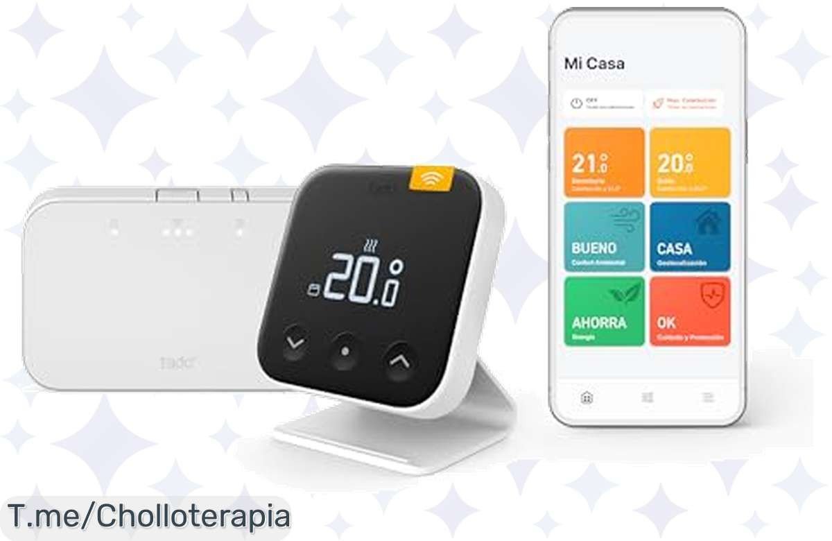Descubre el termostato inalámbrico tado° X, controla tu hogar desde el móvil y ahorra energía como nunca. ¡Aprovecha este ofertón limitado antes de que se agote!