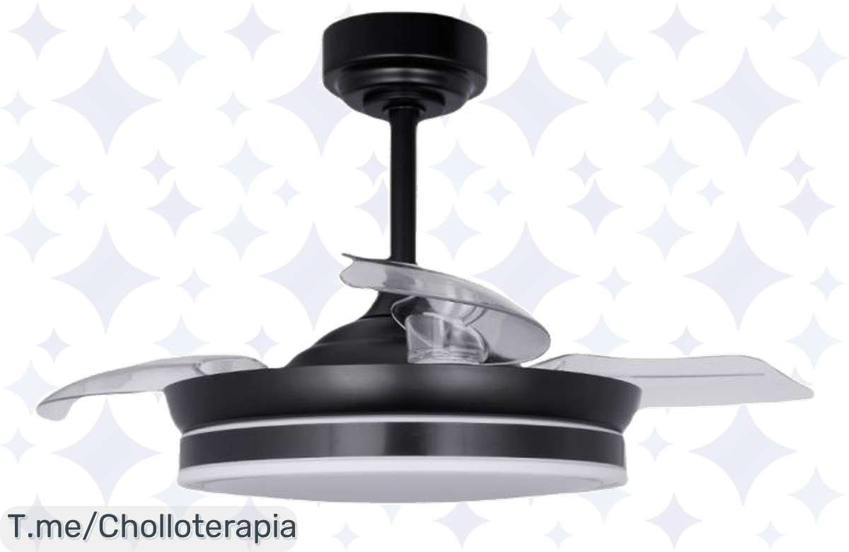 Descubre el ventilador de techo que todos desean, con motor DC silencioso y control remoto. ¡Aprovecha este ofertón único antes de que se agote por precio loco!