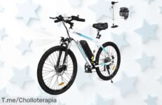 Descubre la Bicicleta Eléctrica EK15 de EVERCROSS con potencia increíble y súbete a la moda del ciclismo eléctrico, ¡solo por tiempo limitado y a un precio loco!