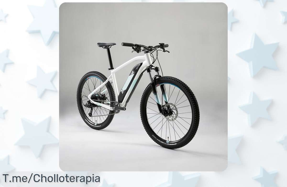 Descubre la Bicicleta Eléctrica Rockrider Ebike ST 100, un super chollo que te dará libertad en cada pedalada. ¡No dejes pasar esta oferta limitada y compra ya!