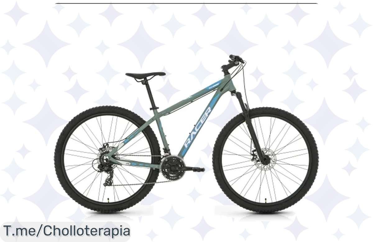Descubre la Bicicleta Racer 29 en Gris/Azul con un ofertón relámpago de 21 velocidades que te hará sentir libre pedaleando. ¡No pierdas esta oportunidad única y llévatela ya!