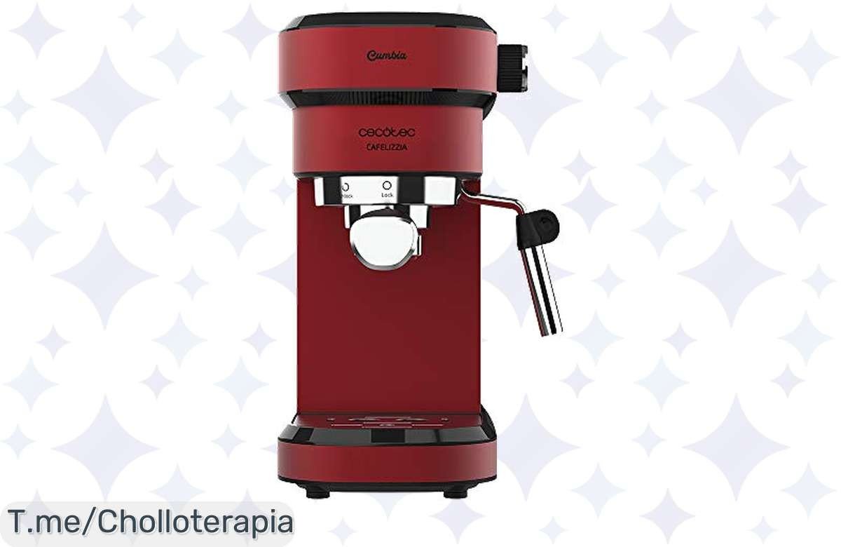 Descubre la Cafetera Cecotec Cafelizzia 790 Shiny: ¡un ofertón nunca visto para disfrutar espressos y cappuccinos en casa! Stock limitado, compra ya tu super chollo.
