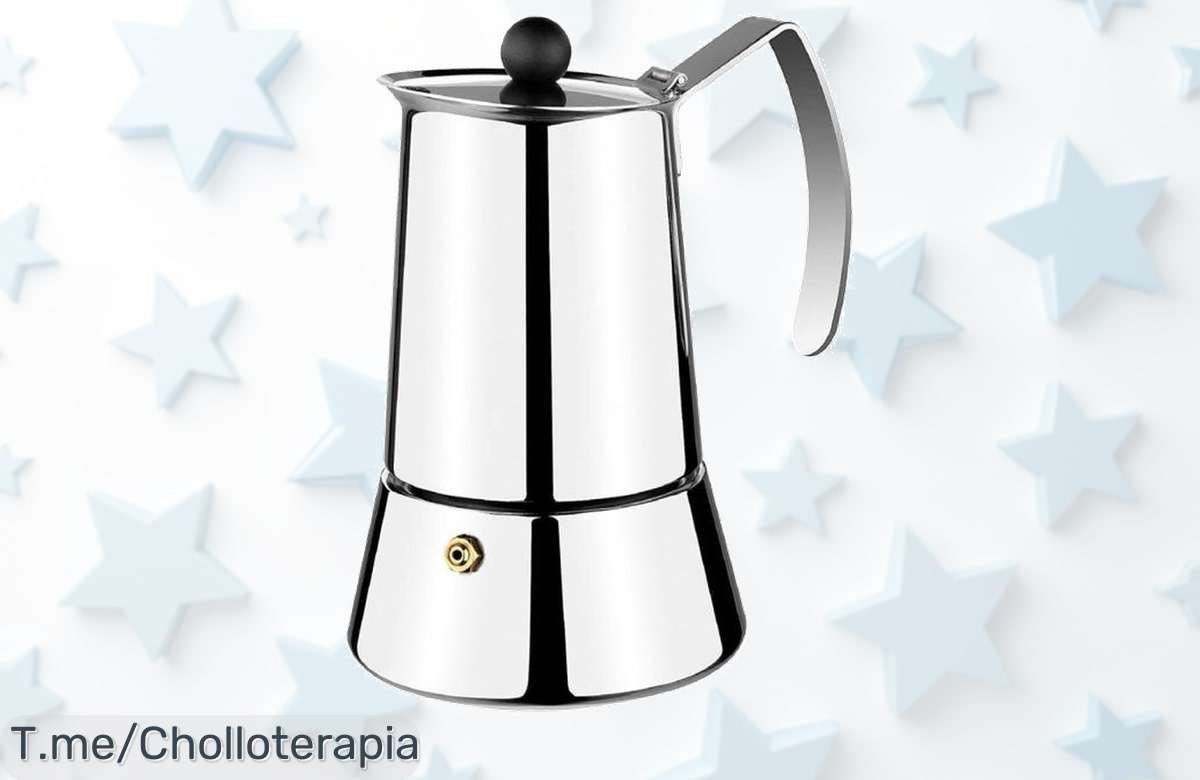 Descubre la Cafetera Italiana Monix Eterna y disfruta un café perfecto en casa, aprovecha este ofertón limitado y hazte con tu chollo antes de que se acabe