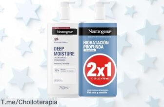 ¡Descubre la Hidratación Máxima con Neutrogena! Pack de 2 litros a un precio loco que transformará tu piel seca y sensible ¡Apresúrate, oferta limitada!