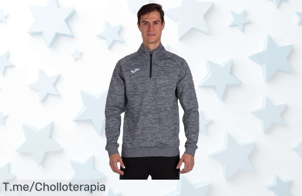 Descubre la Joma Faraon Sudadera, el super chollo que une comodidad y estilo para tus entrenamientos. ¡No dejes pasar esta oferta única, actúa ya antes de que se agote!