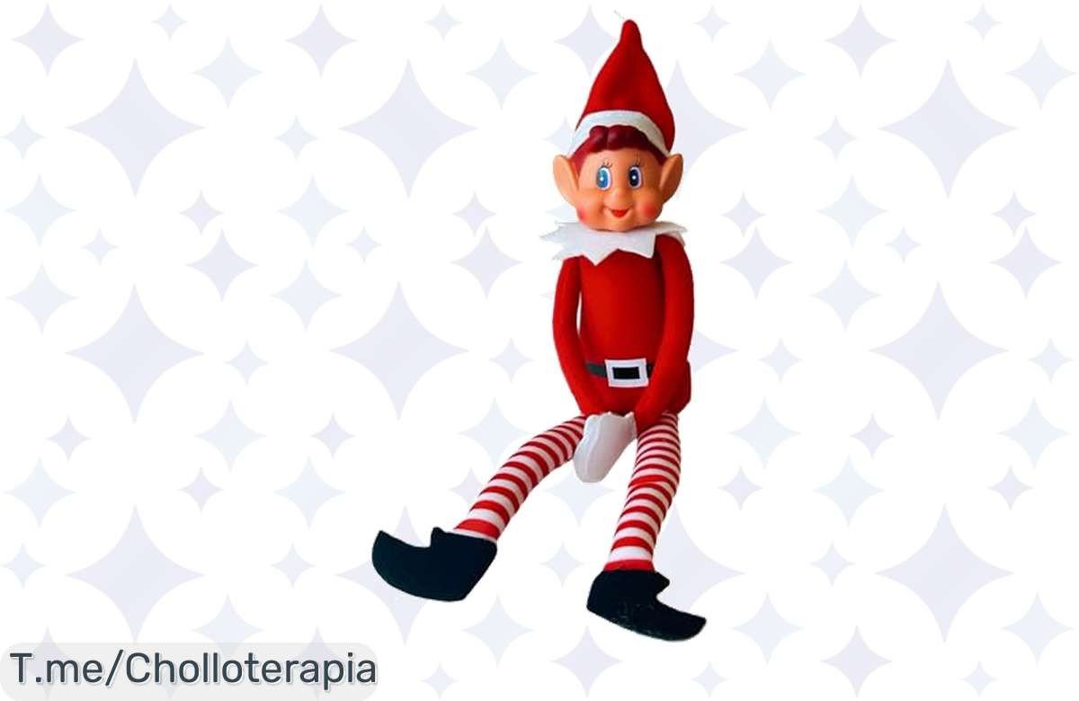 Descubre la Magia Navideña con el Elfo Travieso, un super chollo que hará reír a todos los niños. ¡Aprovecha este ofertón antes de que se agote y haz felices a tus peques!