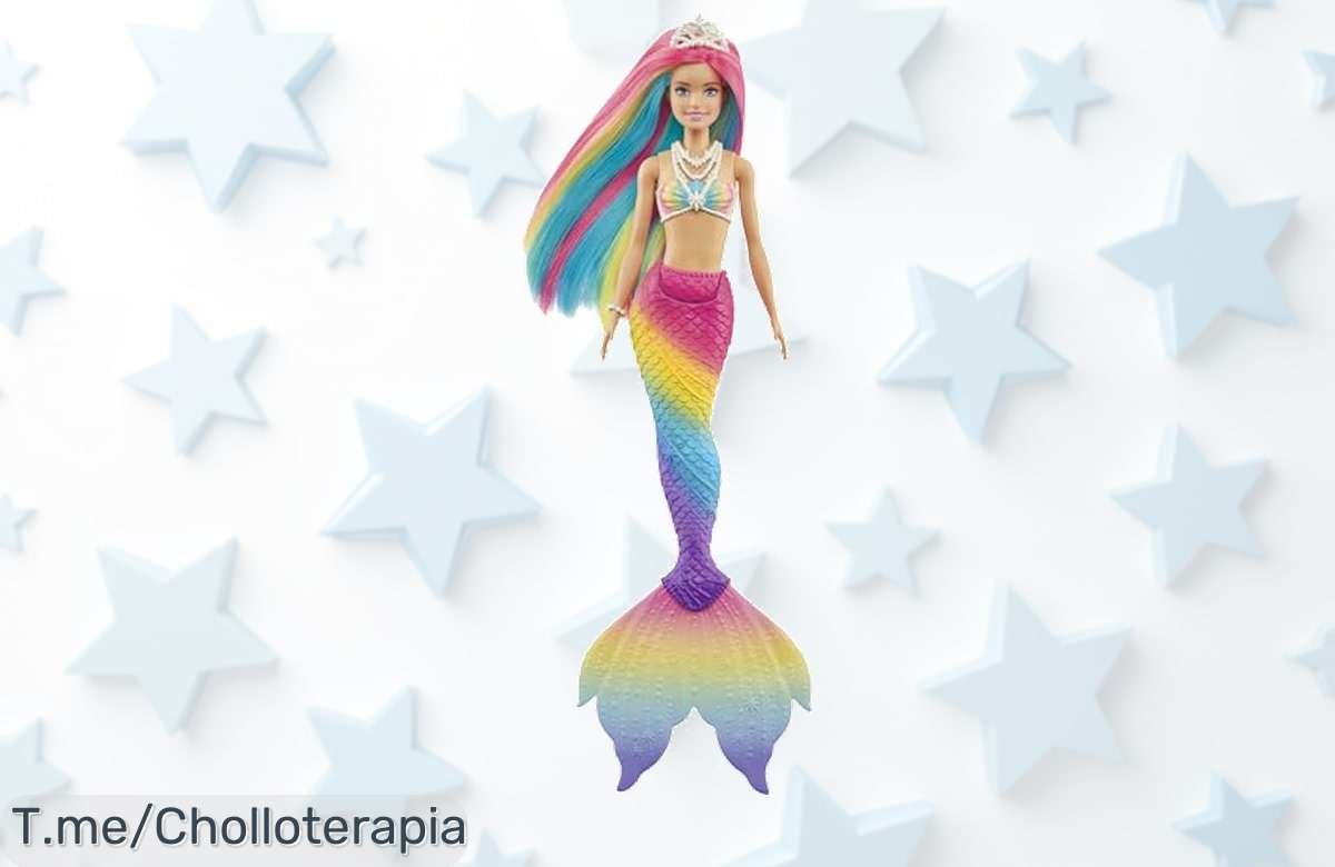 Descubre la Magia de Barbie Sirena con Cambios de Color ¡Un super chollo que hará soñar a tus peques! Aprovéchalo ya antes de que se agote, oferta limitada y nunca vista.