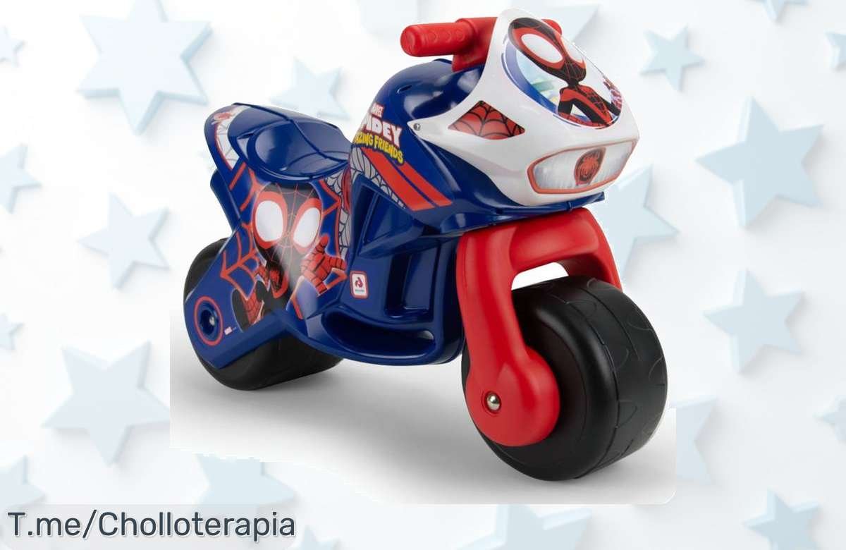 Descubre la Moto Correpasillos Twin Dessert, un super chollo para peques de 18 a 36 meses que ofrece diversión y emoción. ¡No te pierdas este ofertón limitado!