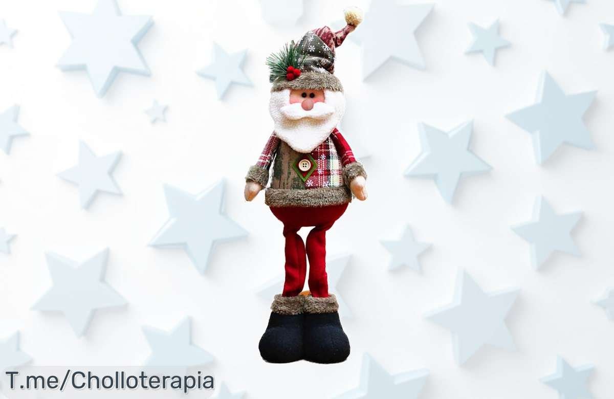 Descubre la Muñeca de Navidad que Transformará Tu Hogar en un Lugar Mágico, ¡Llévate Este Super Chollo Antes de Que Se Agote y Haz Brillar Tu Fiesta!