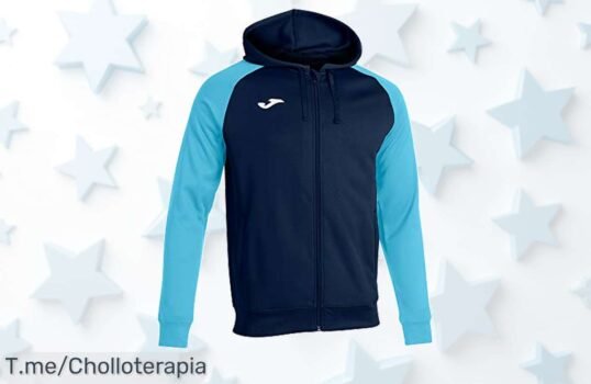 Descubre la Sudadera Joma Academy Iv: Super Chollo de Diseño Ligero y Comodidad Total ¡No Te La Pierdas, Oferta Limitada! Compra Ya Antes de que Se Agote