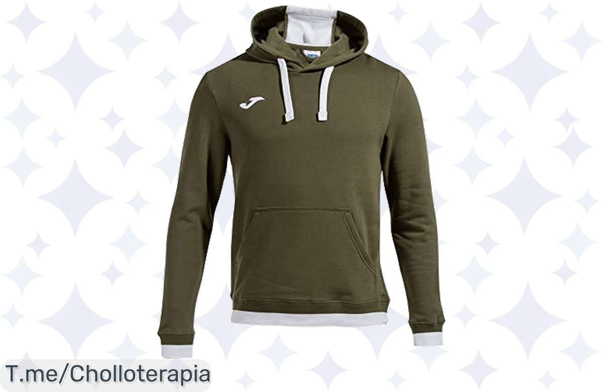 Descubre la Sudadera Joma M Confort II a un precio loco, suave y cómoda con bolsillo canguro. Stock limitado, no dejes pasar este ofertón único ¡compra ya!