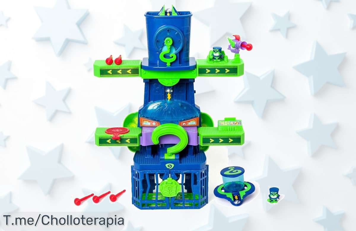 Descubre la Torre de Enigma de Kazoom Power, un super chollo que desata aventuras infinitas. ¡No te pierdas esta oferta limitada y hazla tuya ya antes de que se agote!