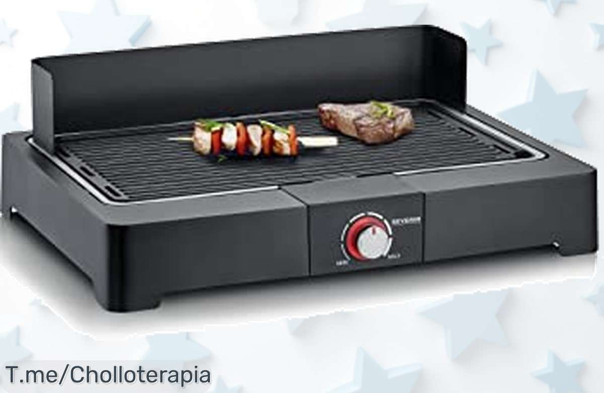 Descubre la barbacoa eléctrica que cocina al instante y transforma tus comidas; ¡aprovecha este super chollo limitado antes de quedarte sin ella!