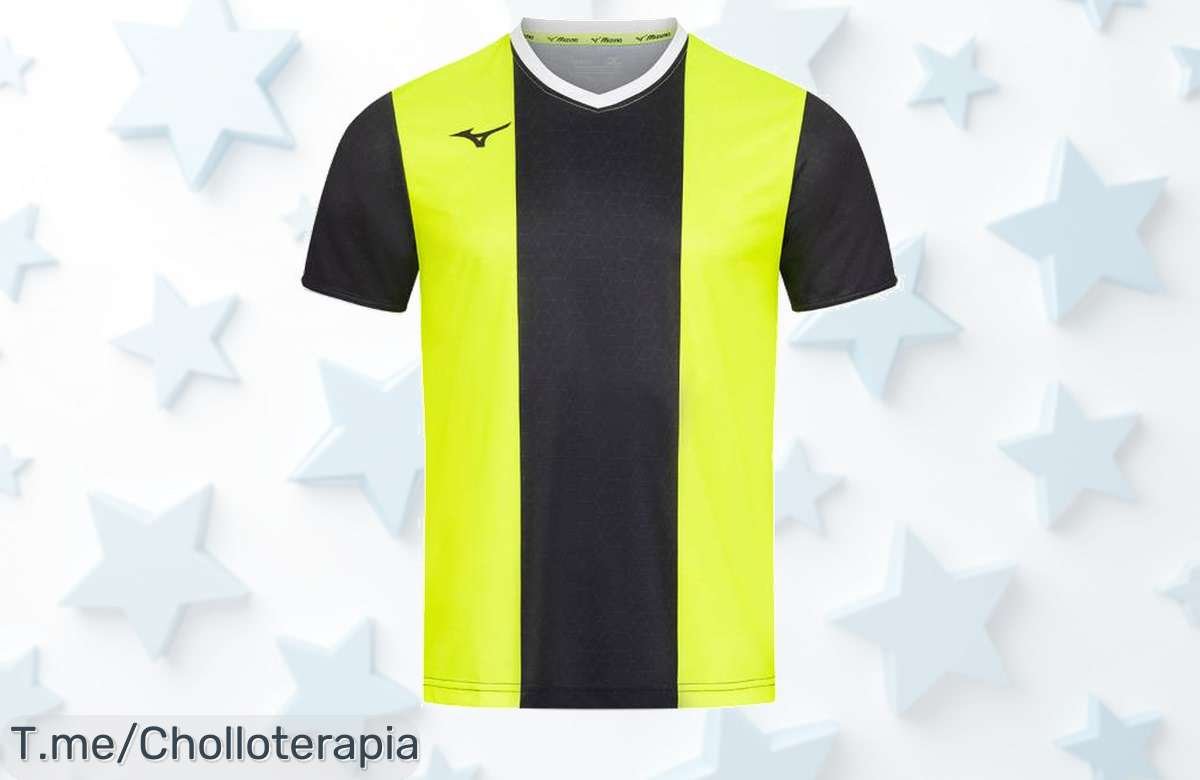 Descubre la camiseta Mizuno Team Game para hombre a un precio loco, con tecnología que te mantiene fresco y cómodo. ¡Aprovecha este super chollo limitado antes de que se agote!