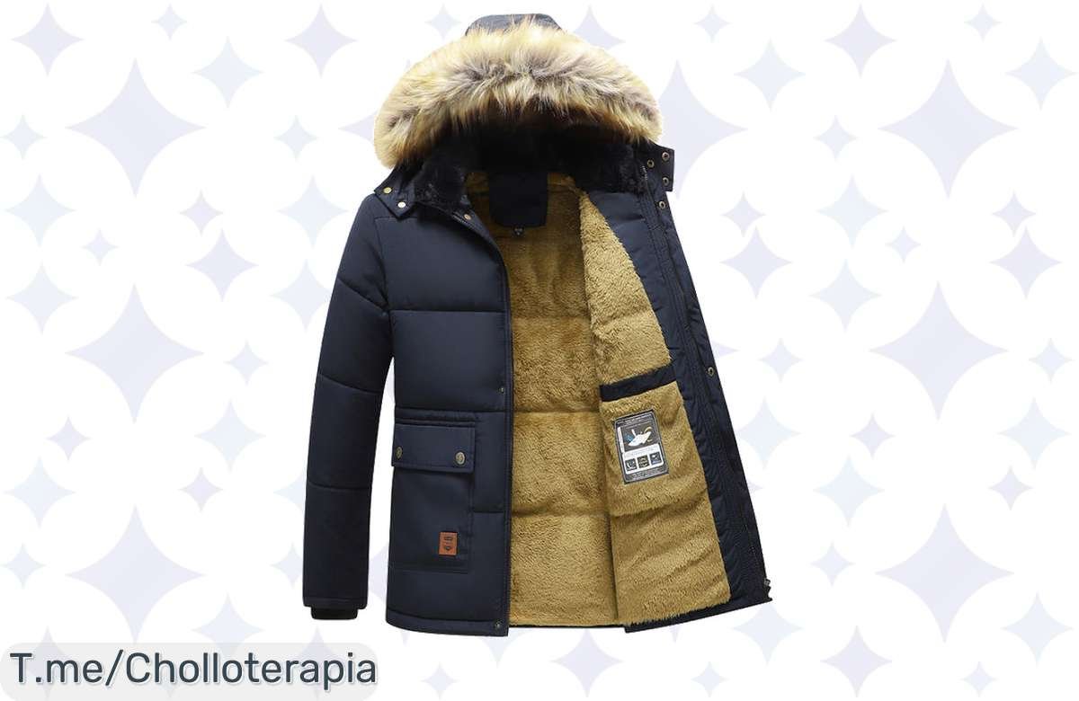 Descubre la chaqueta de lana a prueba de viento, un super chollo que te mantiene cálido y elegante este invierno. ¡Aprovecha esta oferta limitada antes de que desaparezca!
