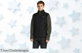 Descubre la chaqueta ligera Jack & Jones: estilo único y comodidad total a un precio loco ¡No te quedes sin ella, este ofertón se agota rápido!