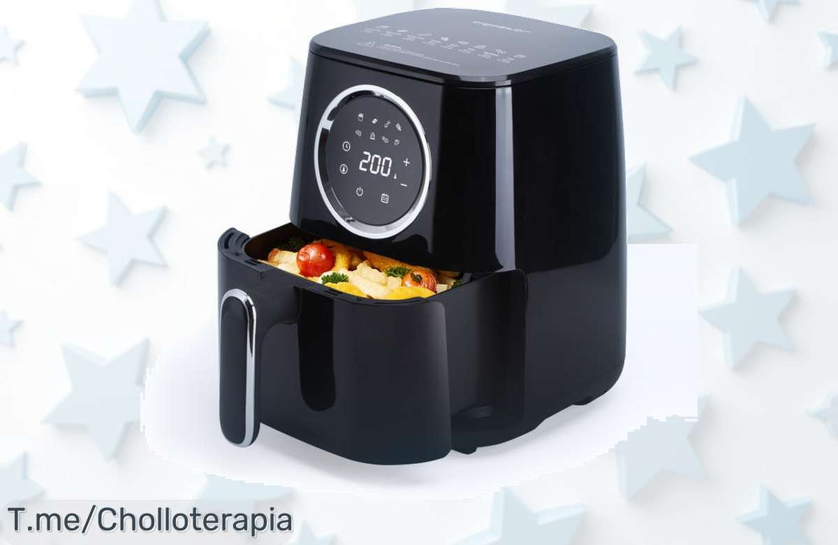 Descubre la freidora de aire AIGOSTAR 4.5L, cocina sin aceites con 7 menús y transforma tus cenas en un super chollo que no puedes dejar pasar. ¡Compra ya esta oferta única!