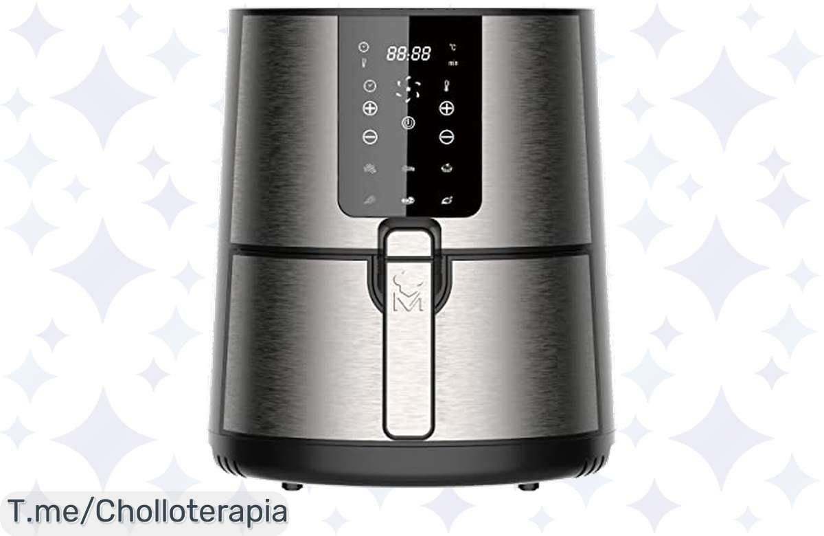Descubre la freidora sin aceite MasterPro Rocket 360 a un precio loco, crujientes y saludables en minutos. ¡Compra ahora antes de que se agote esta oferta única!