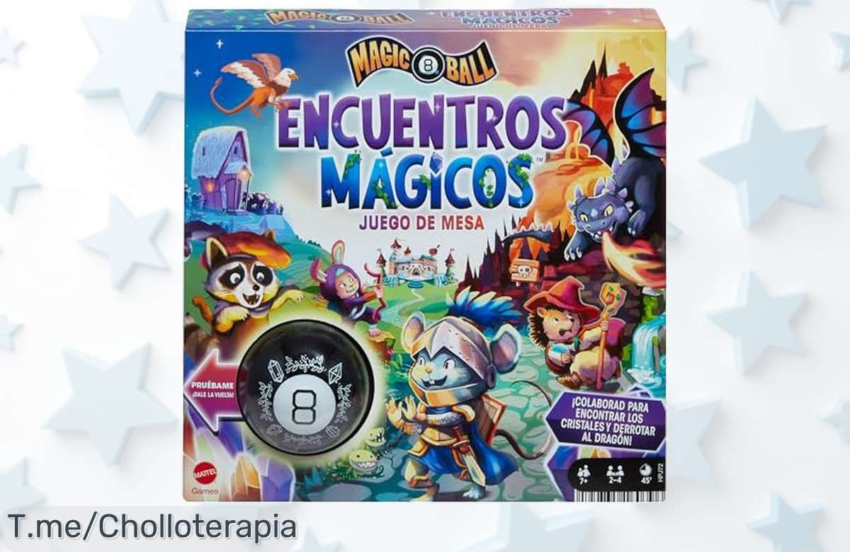 Descubre la magia del juego en equipo con Magic 8 Ball, un super chollo que asegura diversión y sorpresas únicas ¡no dejes pasar esta oferta limitada!