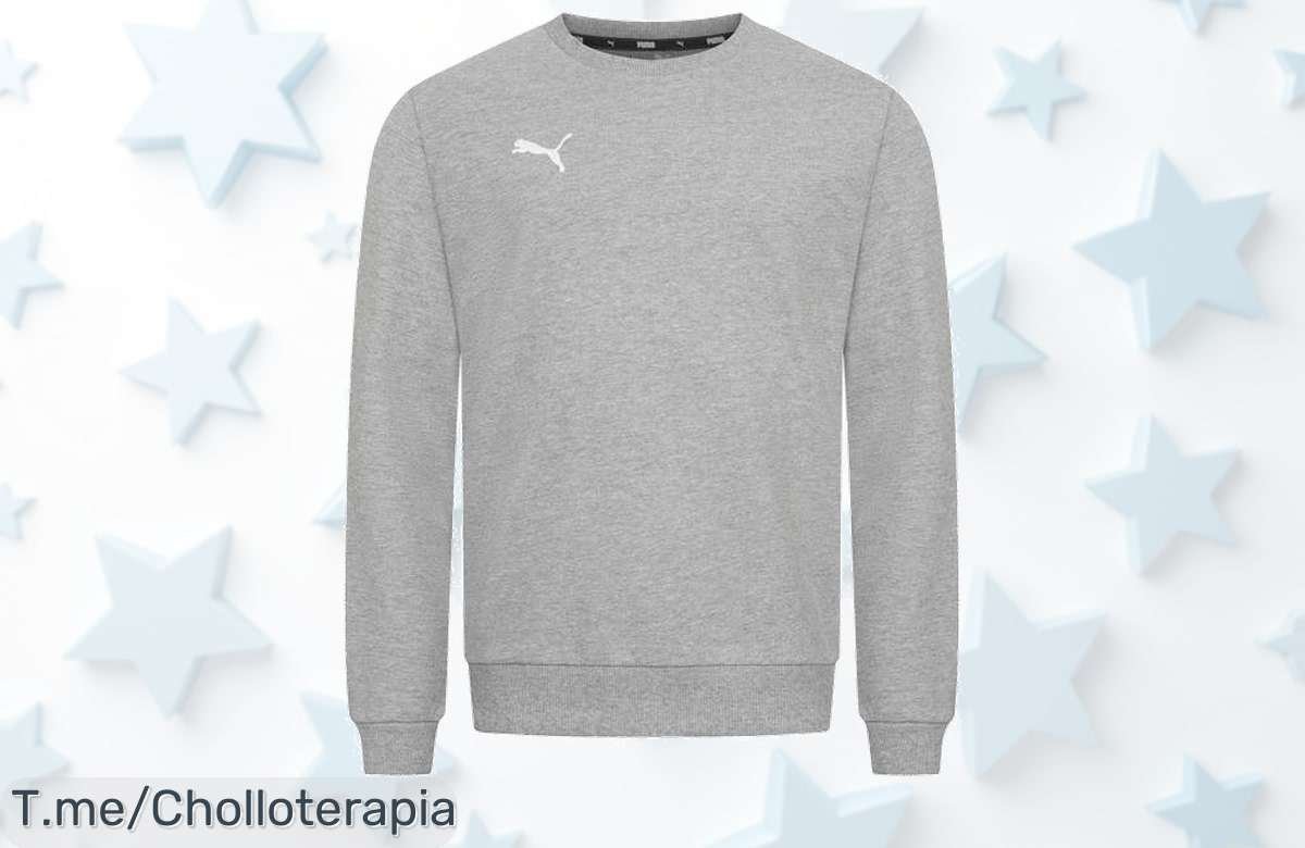 Descubre la sudadera PUMA teamGOAL Casuals con un diseño único y una comodidad sin igual, precio loco por tiempo limitado ¡Compra ya antes de que se agoten!