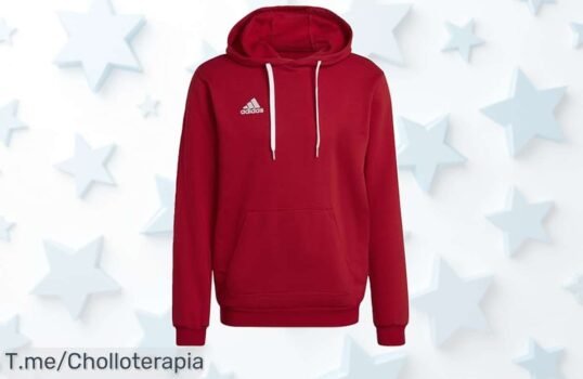 Descubre la sudadera adidas Ent22 Hoody: estilo clásico y comodidad brutal en cada prenda Aprovecha este chollo único antes de que se agote, ¡compra ya!