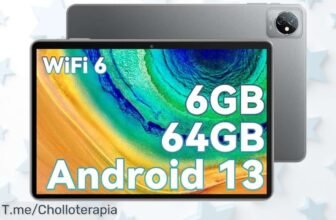 Descubre la tablet Blackview Tab 30: ¡10 pulgadas de pura potencia con WiFi6 y 6GB de RAM a un precio loco! Aprovecha este chollazo antes que se agote