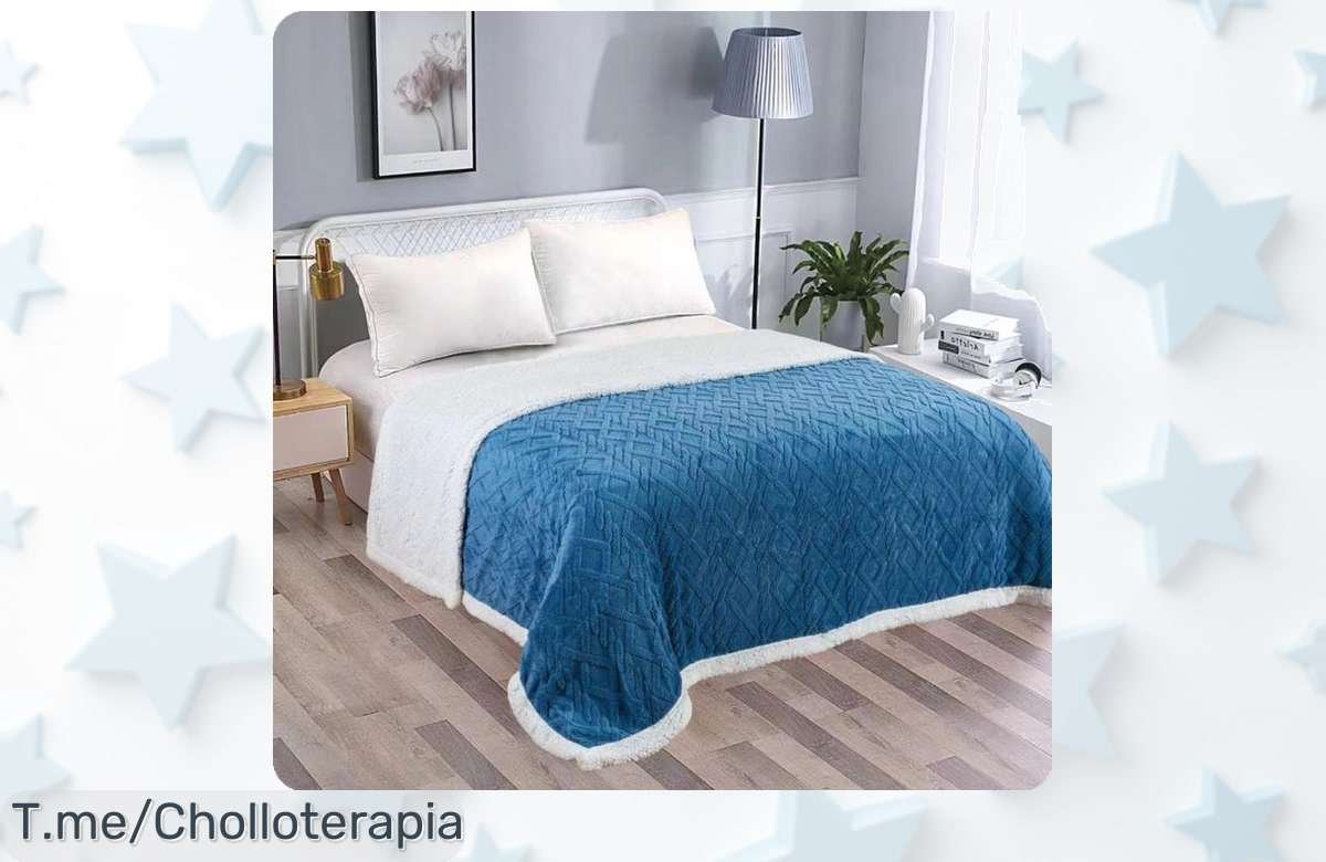 Descubre las Mantas Polar Sherpa a Precios Locos: Suaves, Cálidas y Reversibles. ¡Llévate Este Super Chollo Ahora Antes de Que Se Agote!