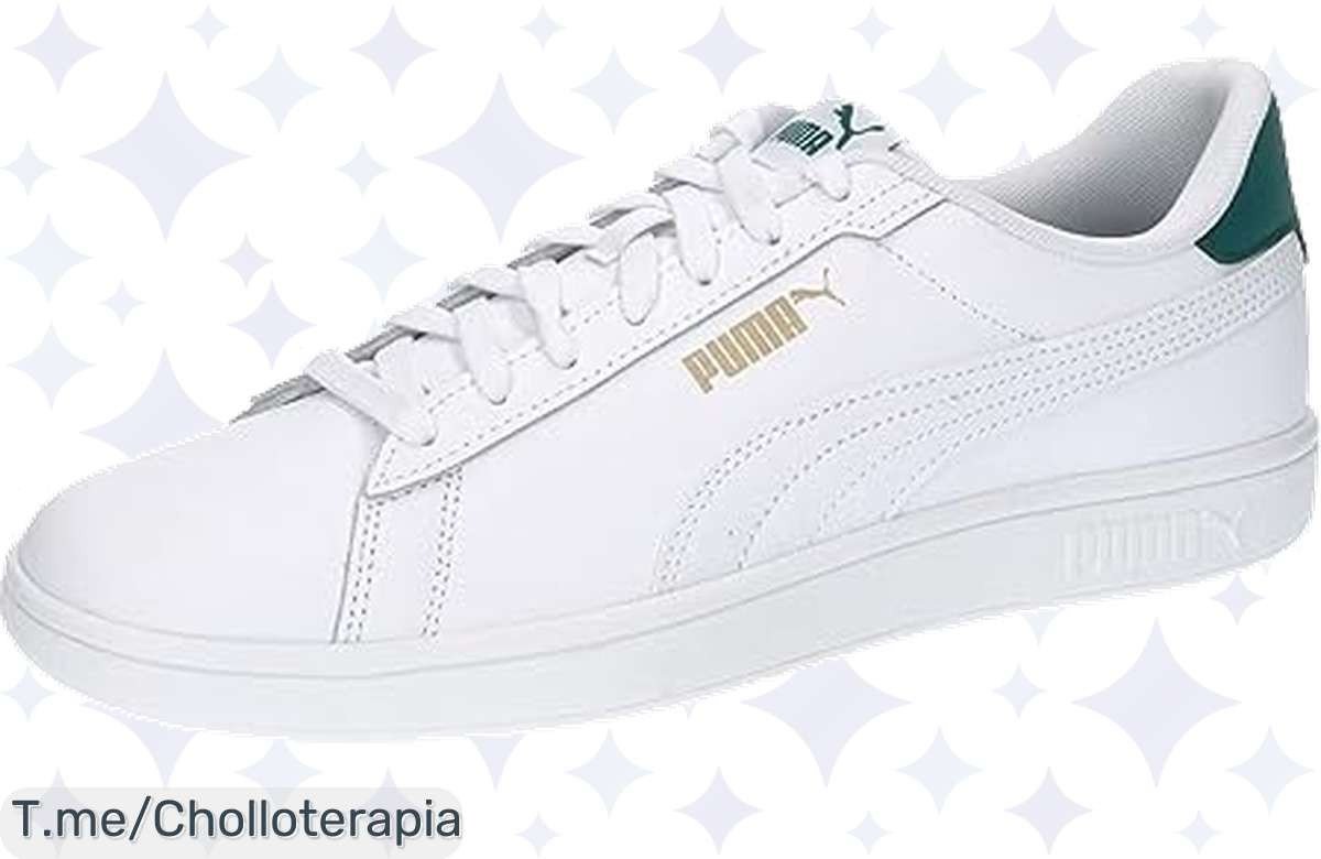 Descubre las PUMA Smash 3.0 L: Elegancia y comodidad a precio loco, calidad premium que brilla. ¡No te pierdas este ofertón exclusivo! Actúa ahora antes de que se agoten.