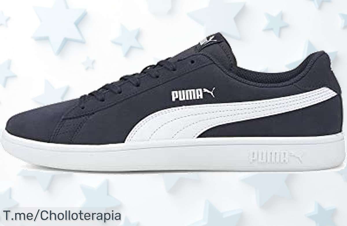 Descubre las PUMA Smash V2 a un precio loco: estilo y comodidad que te harán brillar. ¡Atrapa este super chollo antes de que se acabe!