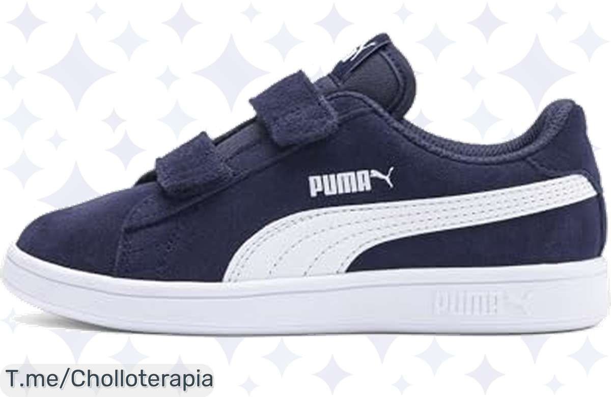 Descubre las PUMA Smash V2, el super chollo de comodidad y estilo que tus pequeños adorarán. ¡Compra ahora antes de que se agoten y asegura su diversión!