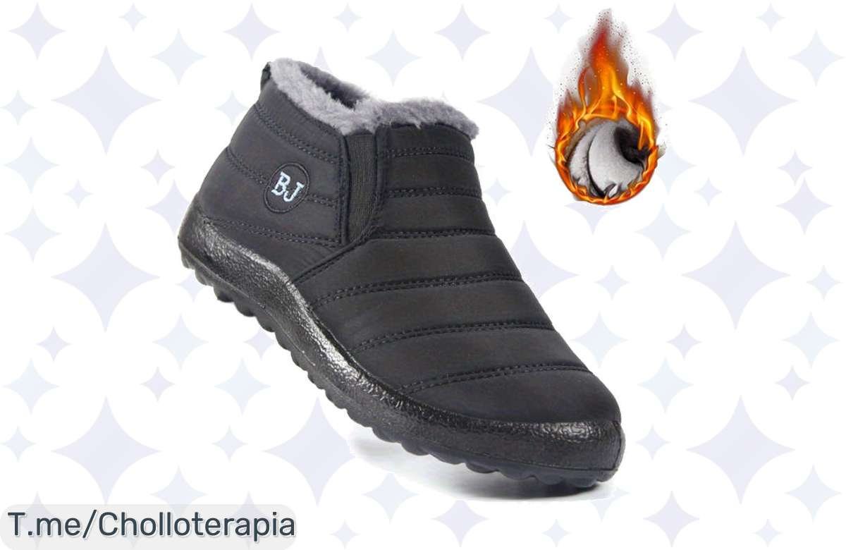 Descubre las botas de nieve impermeables y antideslizantes que te mantendrán cálida y segura este invierno. ¡Aprovecha el ofertón limitado antes de que se agoten!