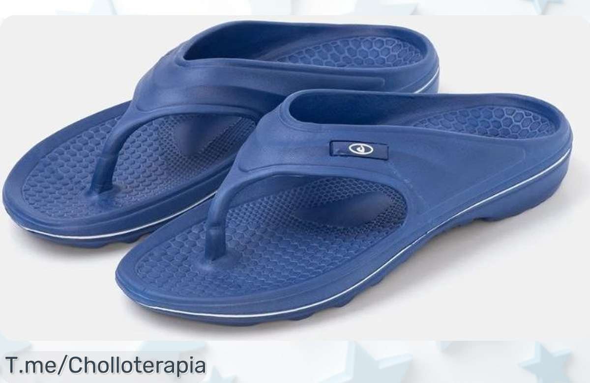 Descubre las chanclas TEX que todos desean, con comodidad y estilo únicos a un precio loco. ¡No esperes más, oferta limitada, hazte con ellas ya!